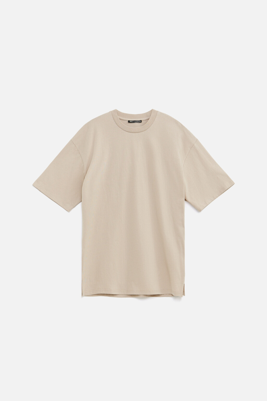 Футболка oversize базовая - цвет бежевый - 8