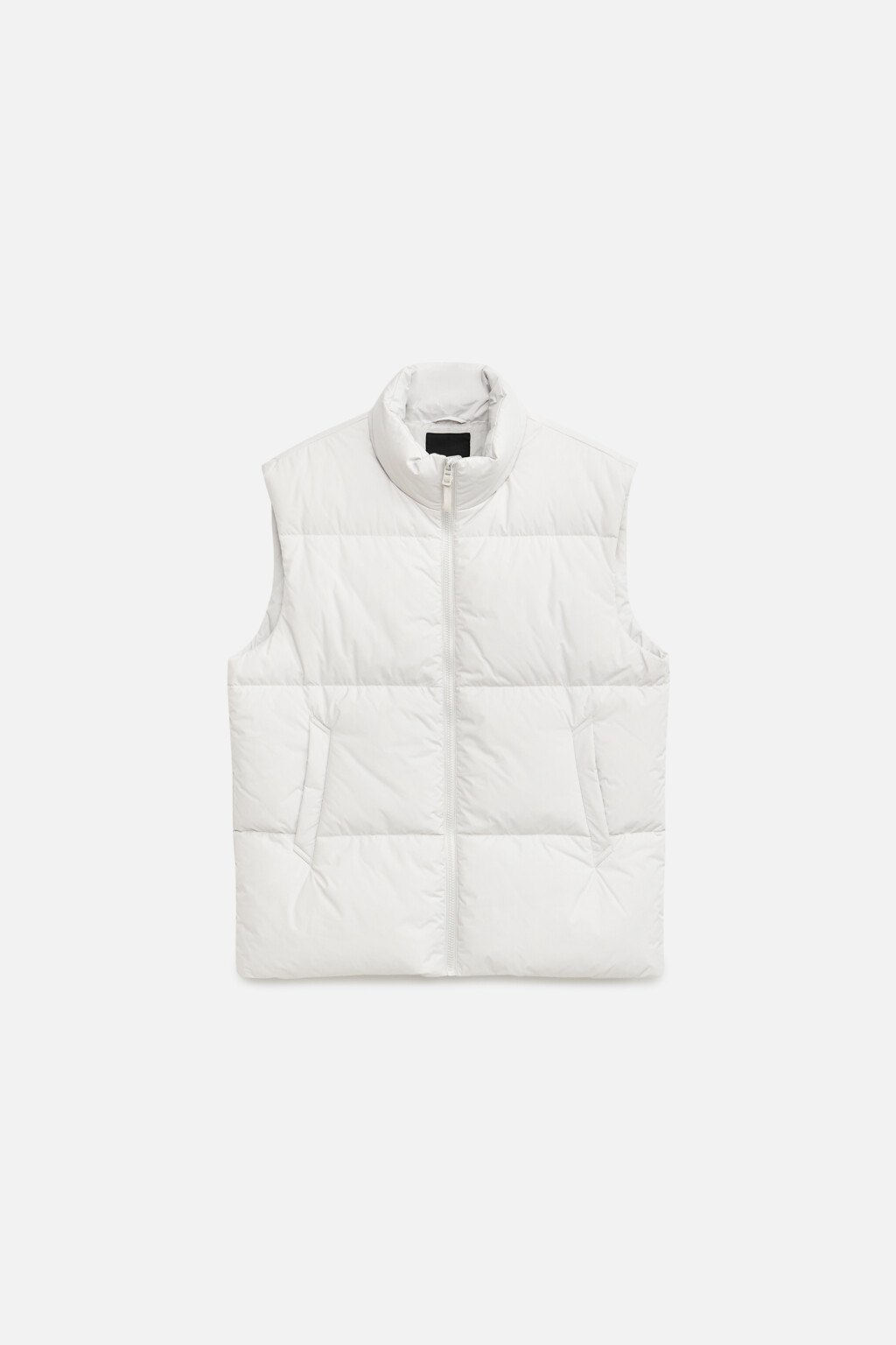 Жилет стеганый утепленный - цвет ванильный - 8