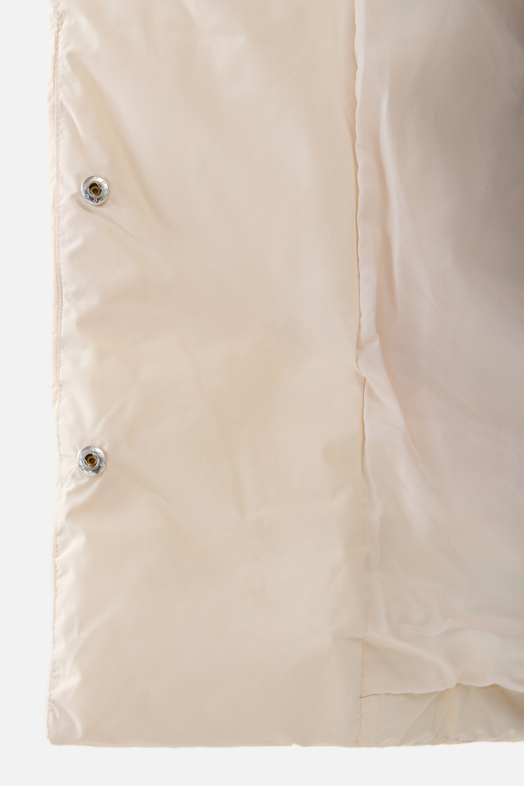 Куртка зимняя с капюшоном и поясом - цвет бежевый - 5