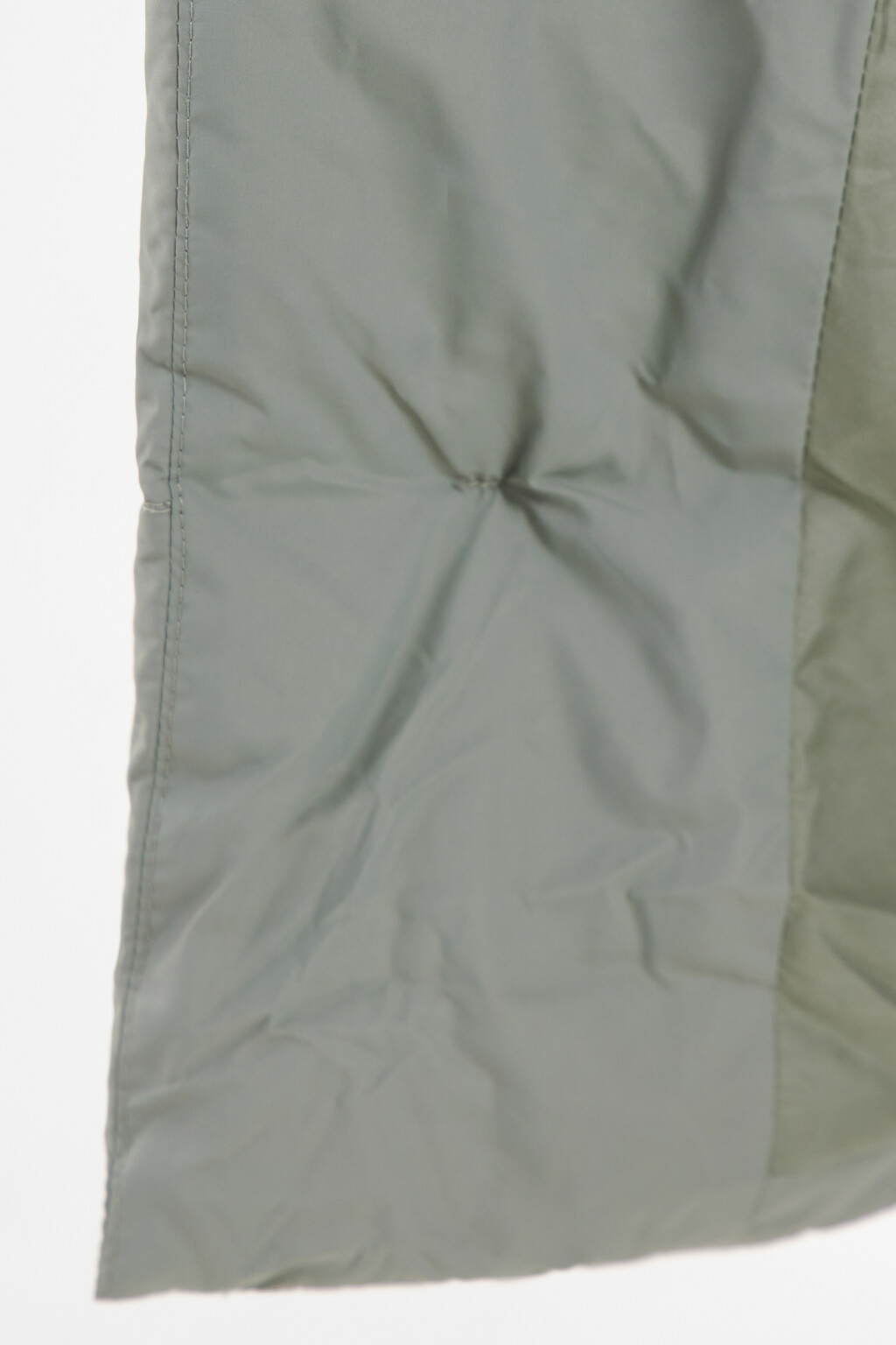 Пуховик зимний стеганый с капюшоном - цвет мятный - 7