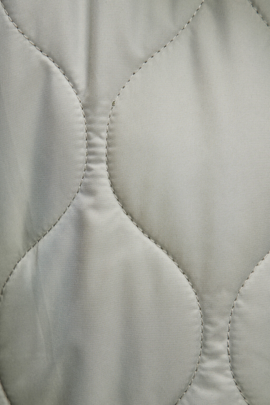 Куртка стеганая утепленная с капюшоном и поясом - цвет зеленый - 5