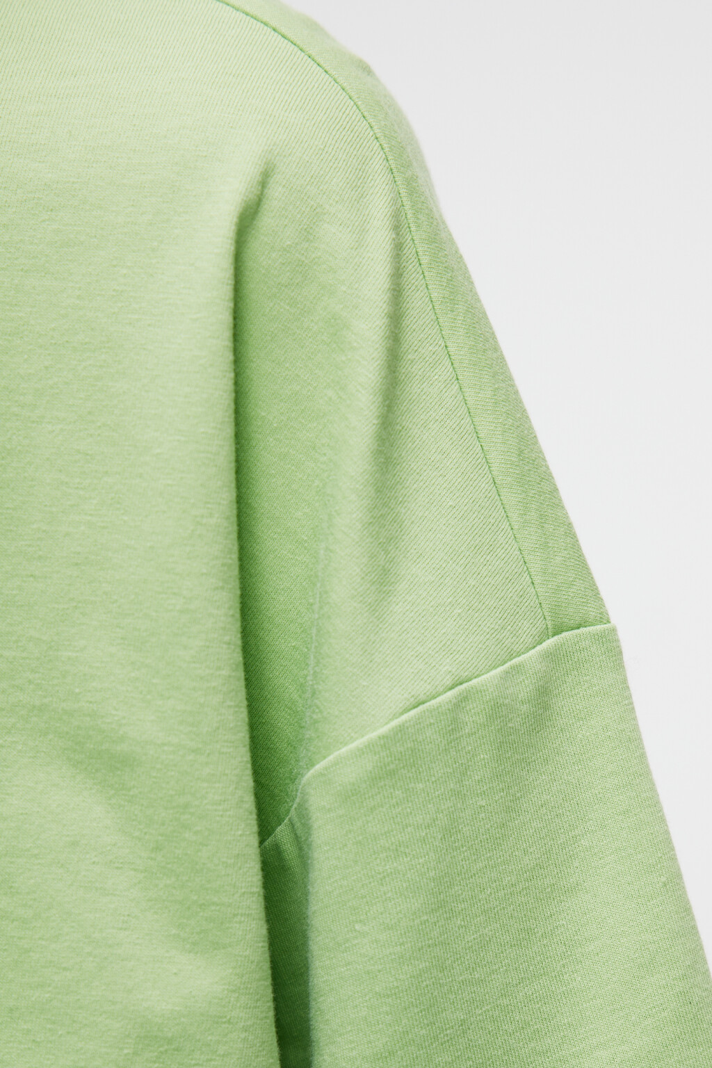 Футболка хлопковая с принтом и надписями - цвет зеленый - 7