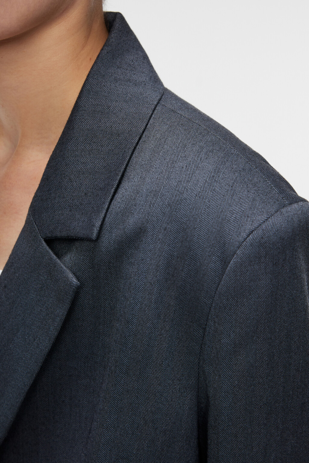 Пиджак двубортный oversize костюмный серый - цвет серый - 7