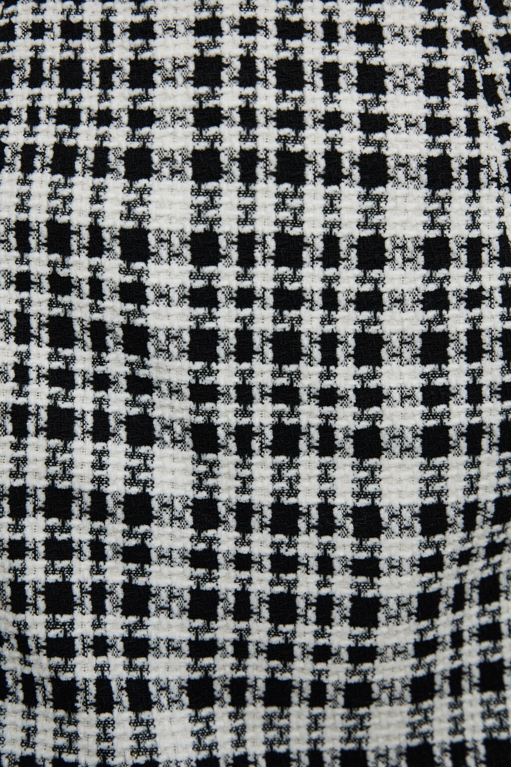 Юбка-карандаш мини твидовая в клетку - цвет мультиколор - 5