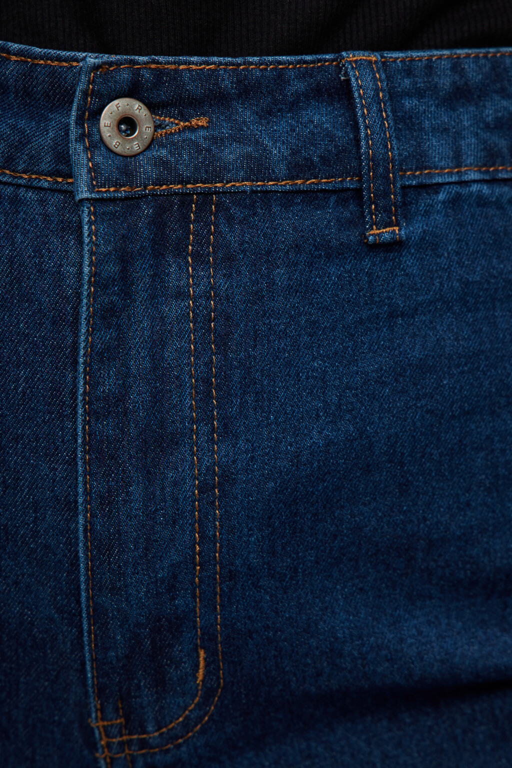 Джинсы wide экстрадлинные с высокой посадкой - цвет голубой - 5