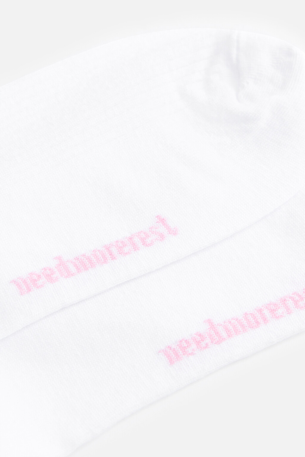 Носки высокие хлопковые с полосками - цвет синий - 3