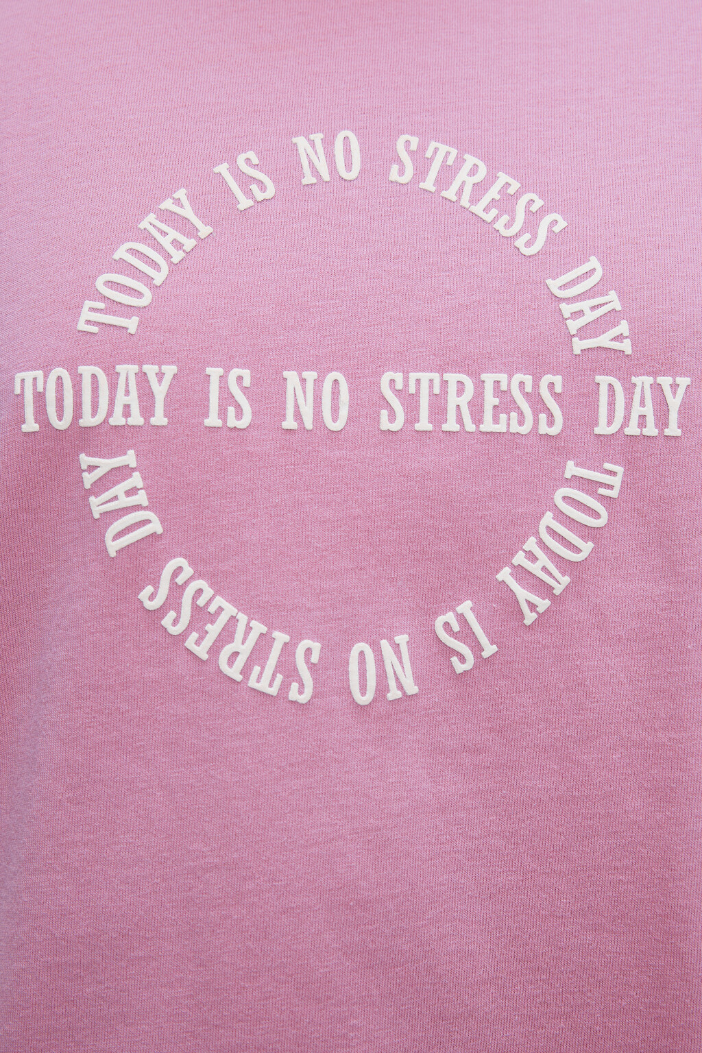 Пижама с футболкой и шортами хлопковая с принтом - цвет розовый - 6