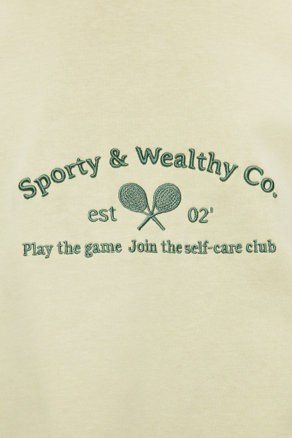 Футболка прямая хлопковая с принтом-надписью - цвет бежевый - 5