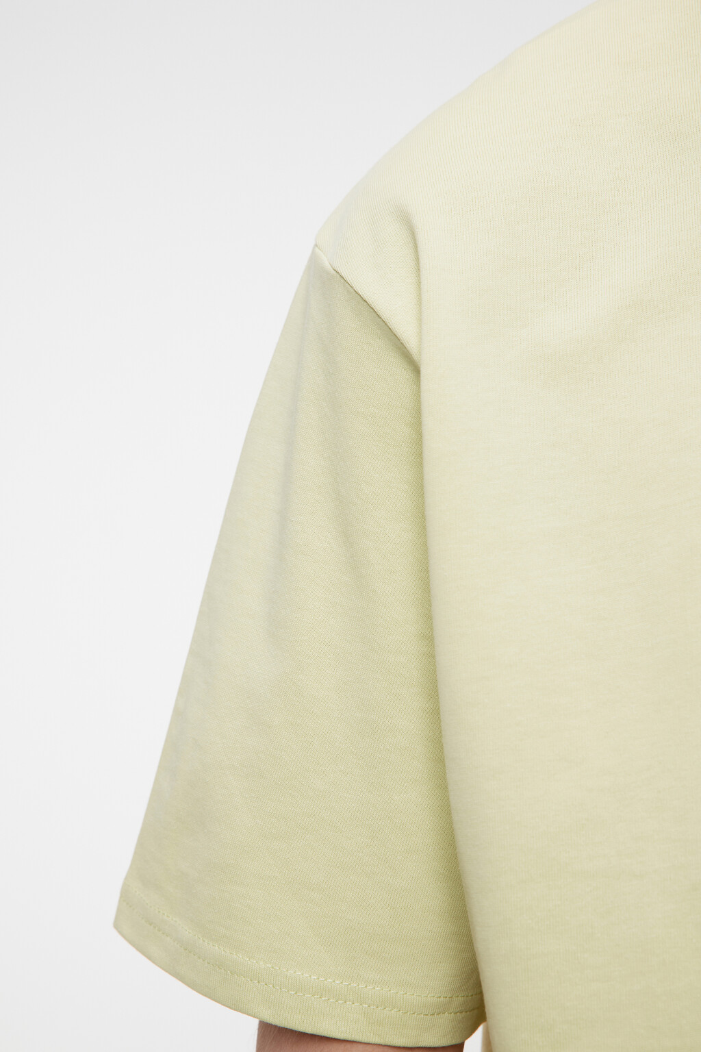 Футболка прямая хлопковая с принтом-надписью - цвет бежевый - 7