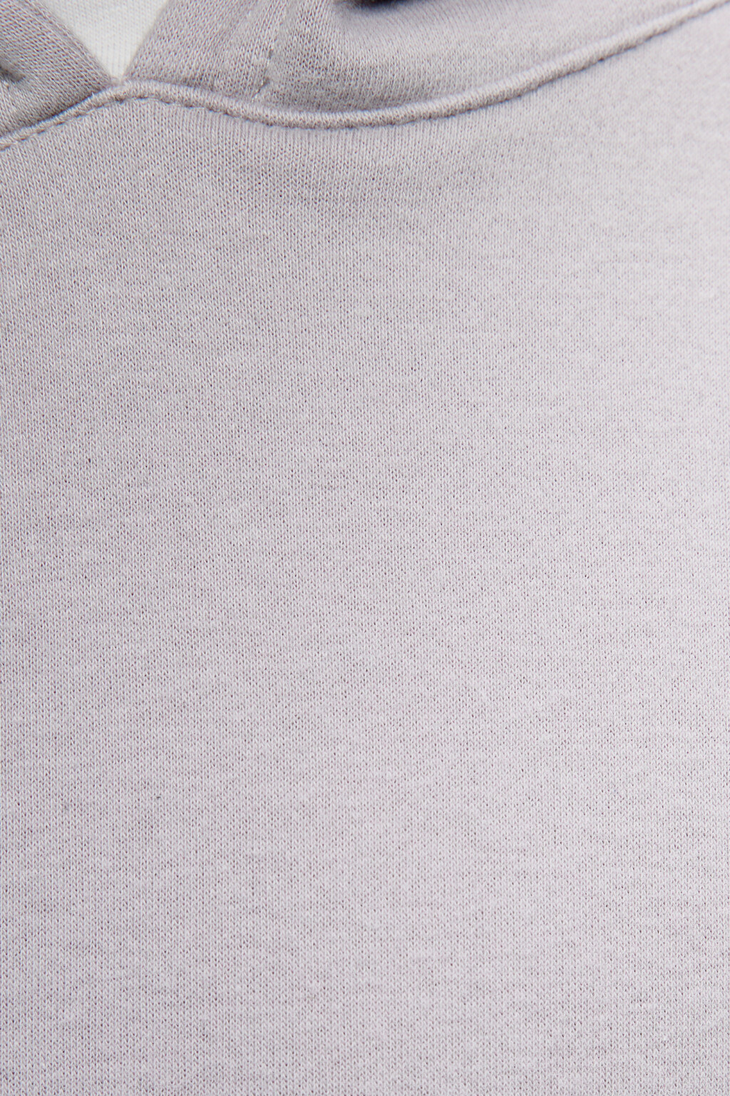 Толстовка хлопковая базовая утепленная с начесом - цвет серый - 5