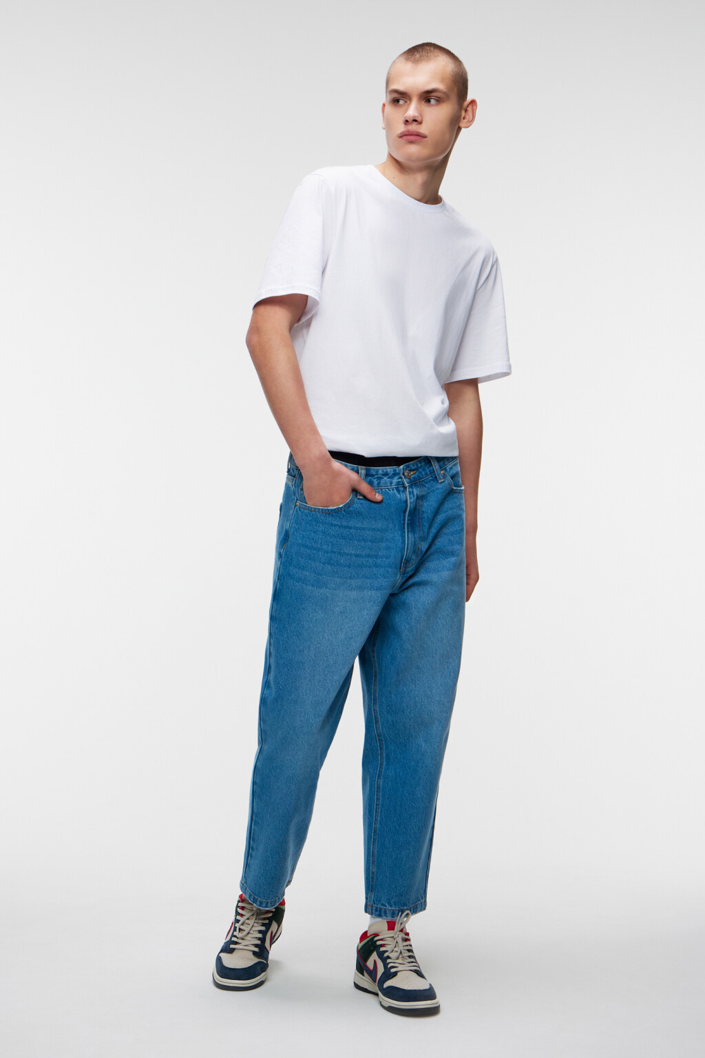 брюки джинсовые мужские