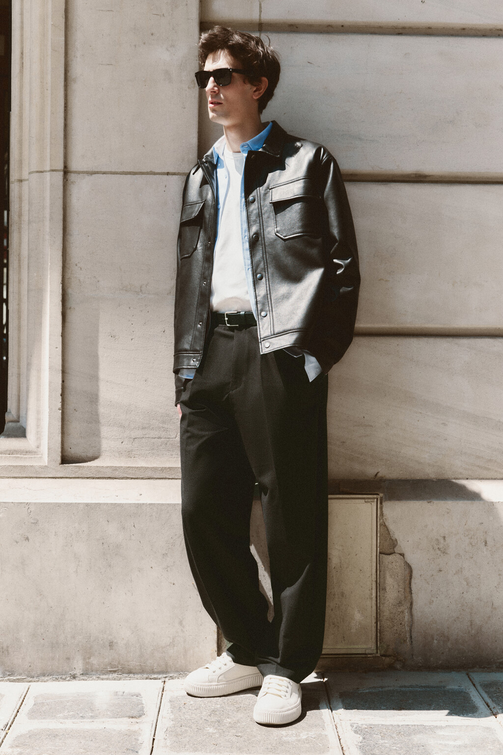 Брюки прямые костюмные классические - цвет черный - 9