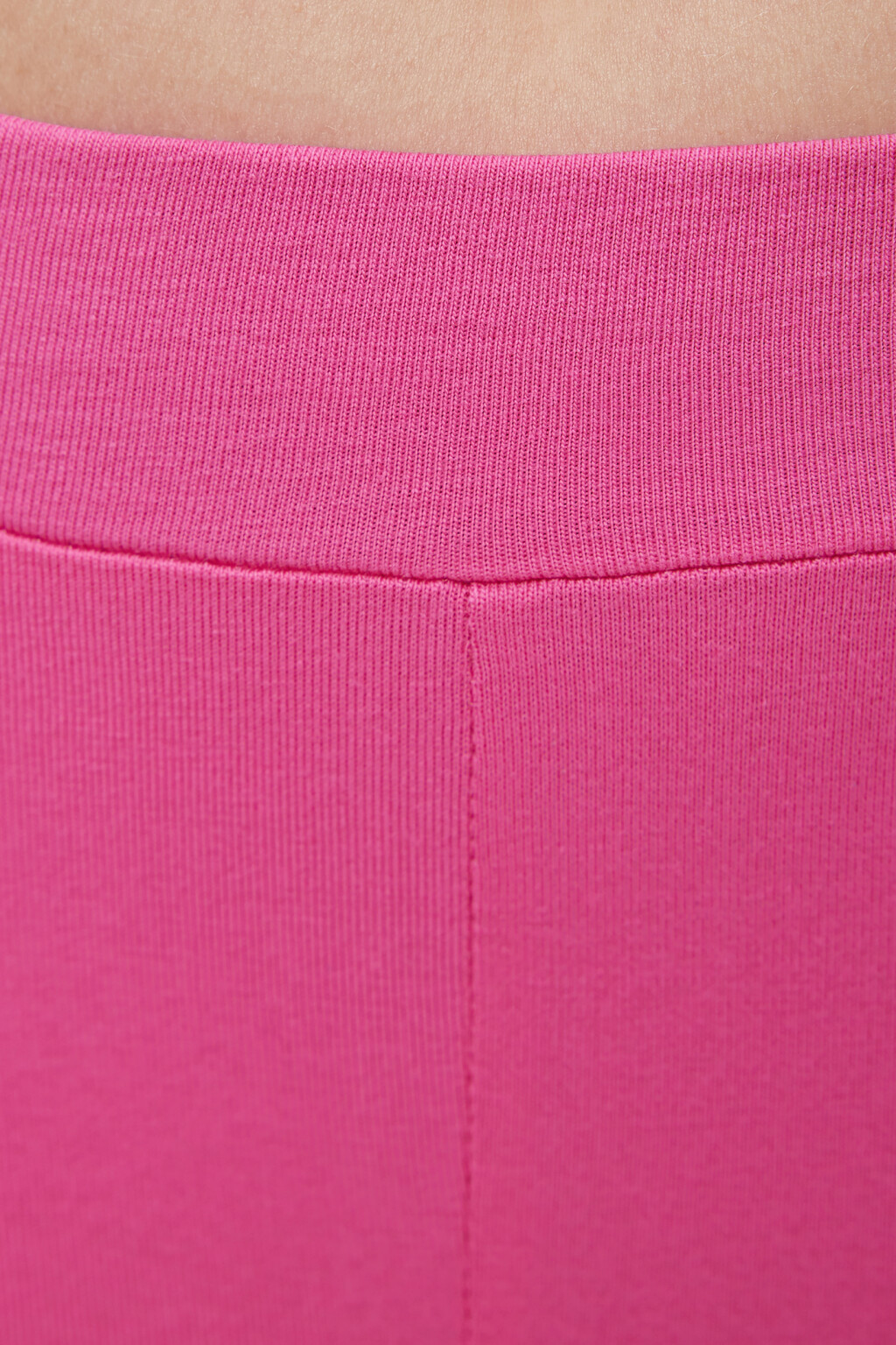 Шорты-велосипедки мини хлопковые облегающие - цвет розовый - 5