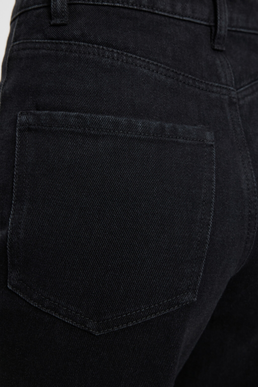 Джинсы WIDE широкие с высокой посадкой - цвет черный - 6