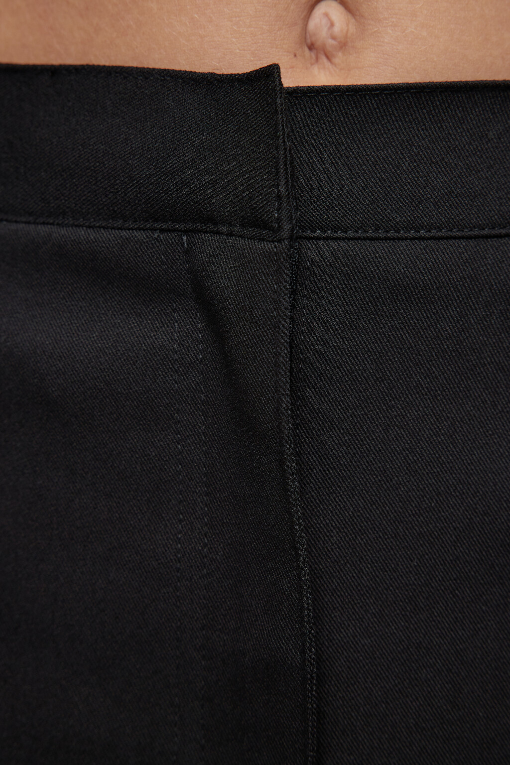 Юбка-карандаш макси прямая костюмная - цвет черный - 5