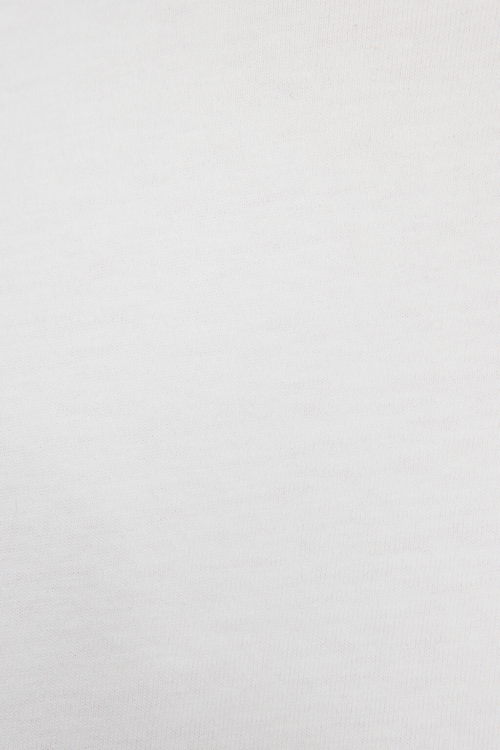Футболка хлопковая прямая базовая - цвет белый - 5