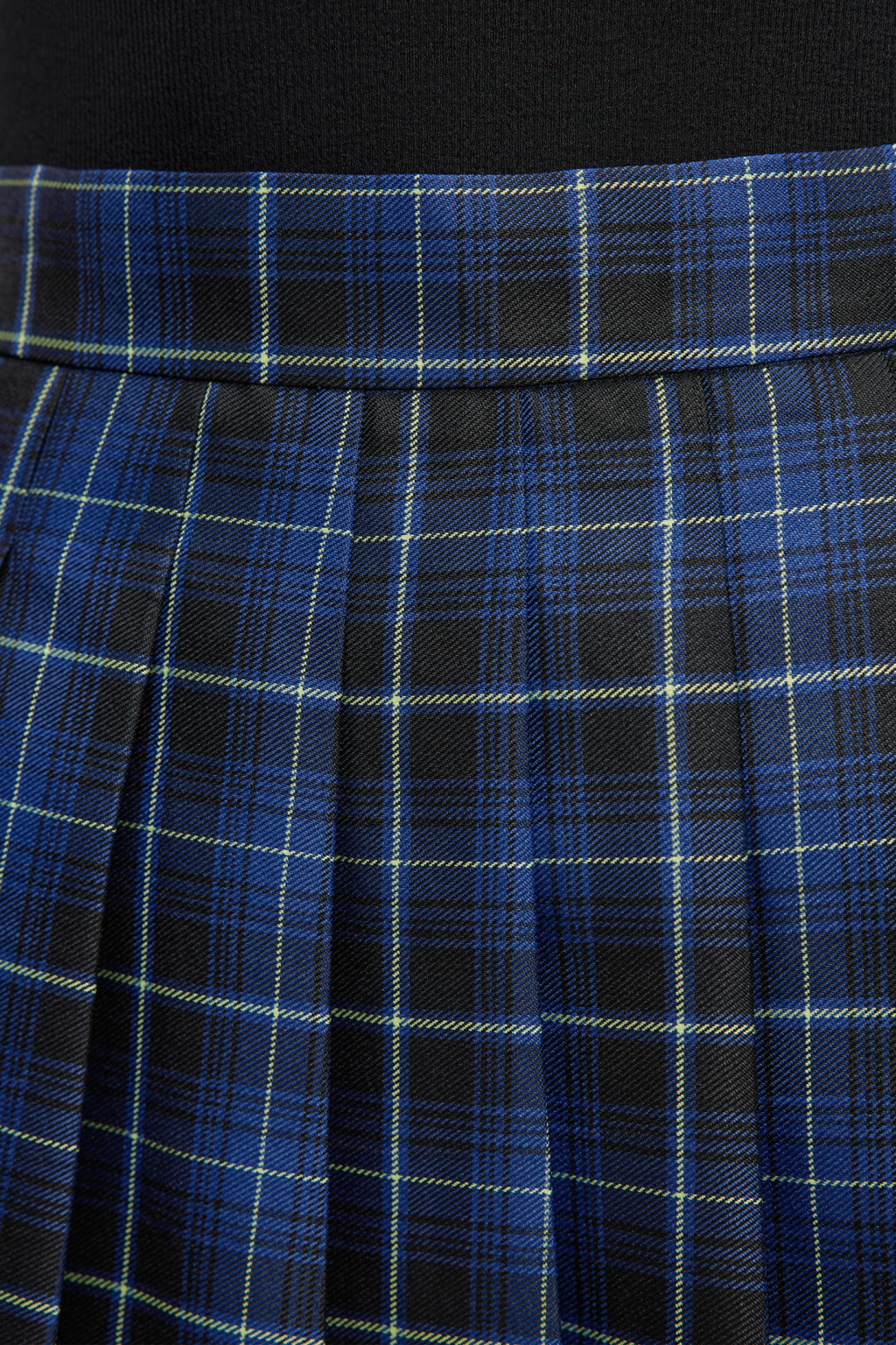 Юбка мини плиссированная клетчатая - цвет мультиколор - 6