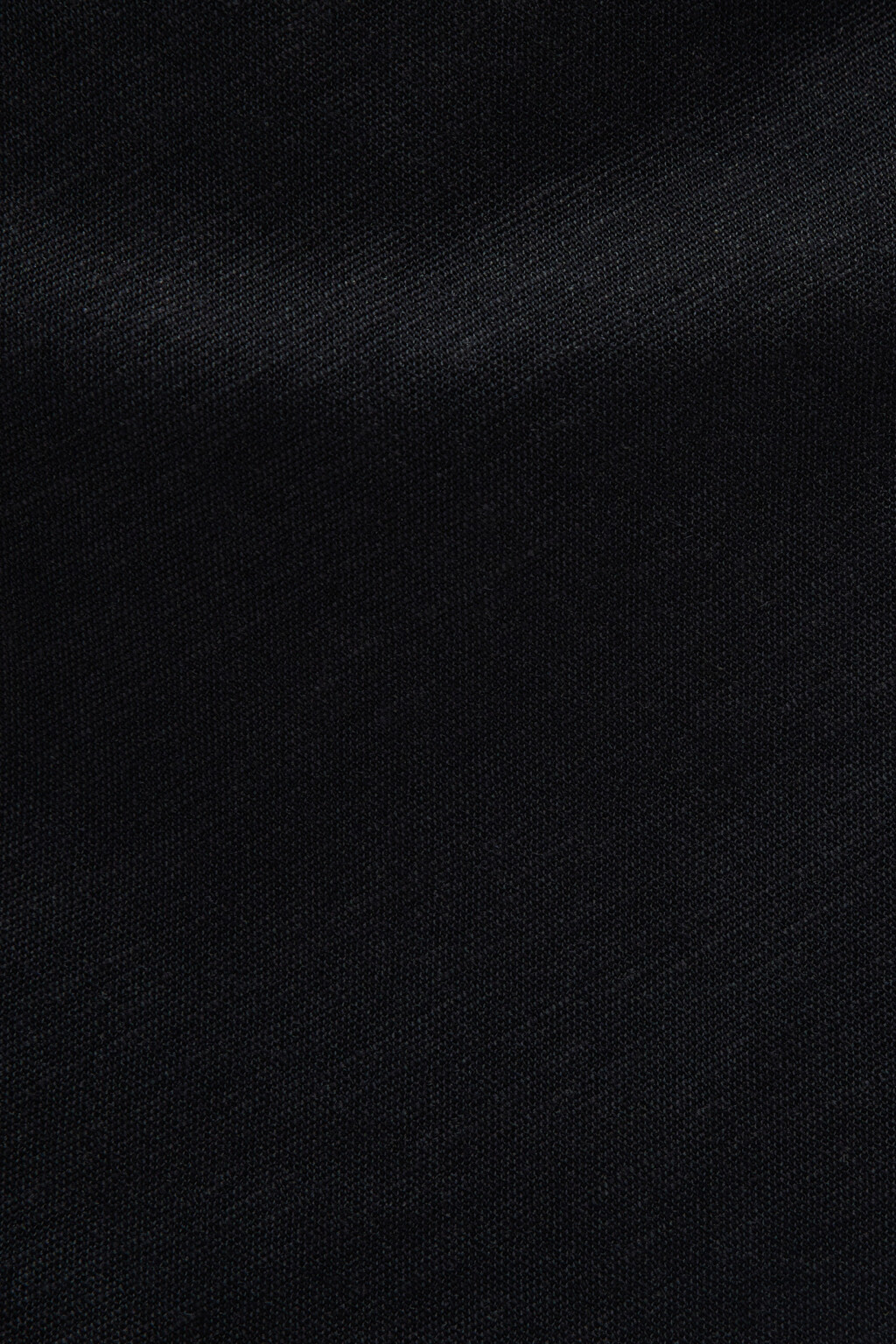 Сарафан льняной на тонких бретельках с бусинами - цвет черный - 5