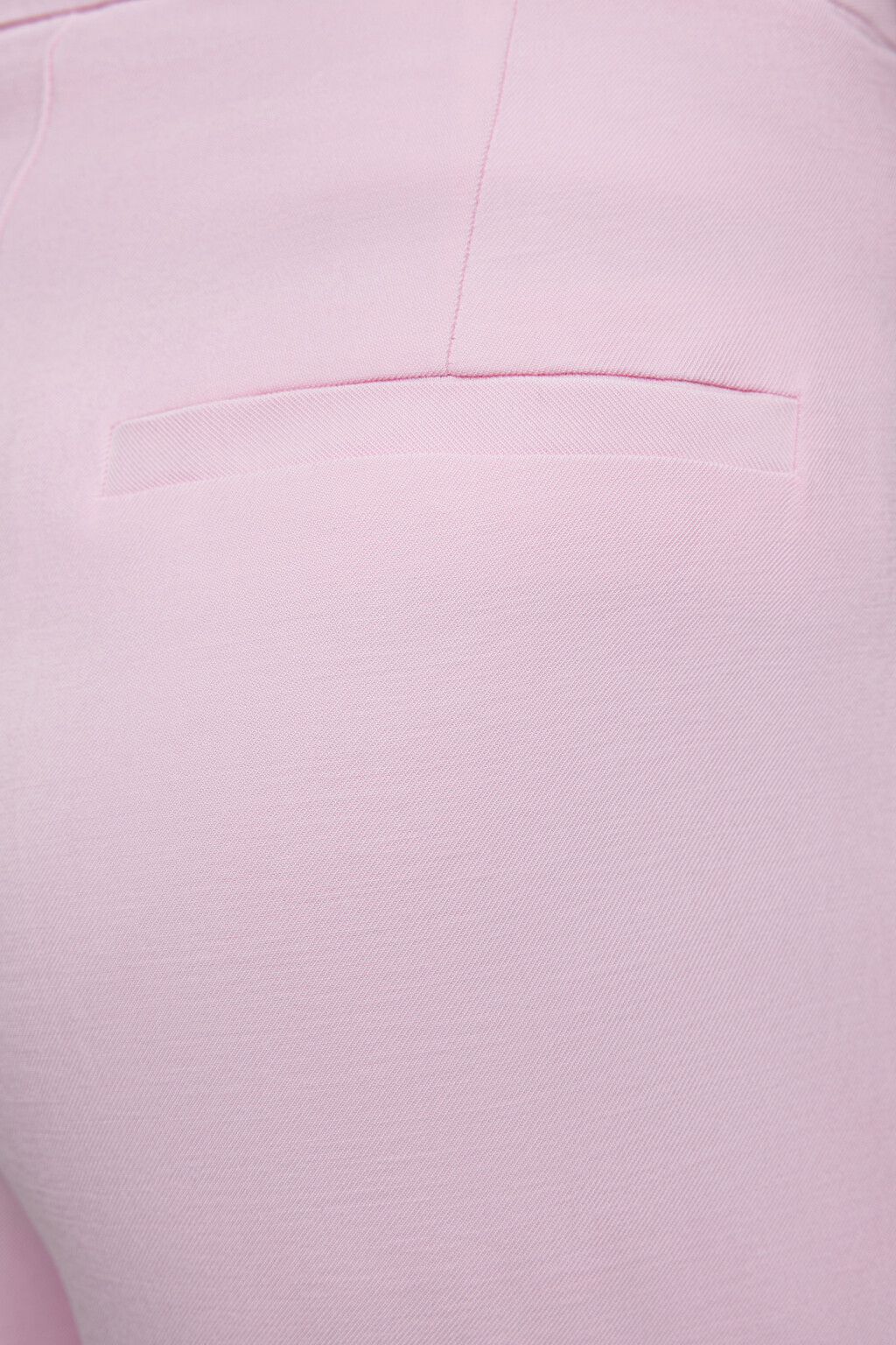 Брюки широкие костюмные из вискозной ткани - цвет розовый - 6