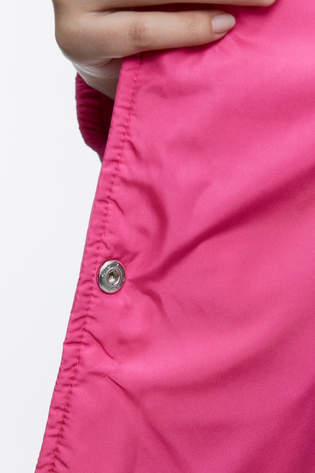 Куртка стеганая без воротника - цвет розовый - 8