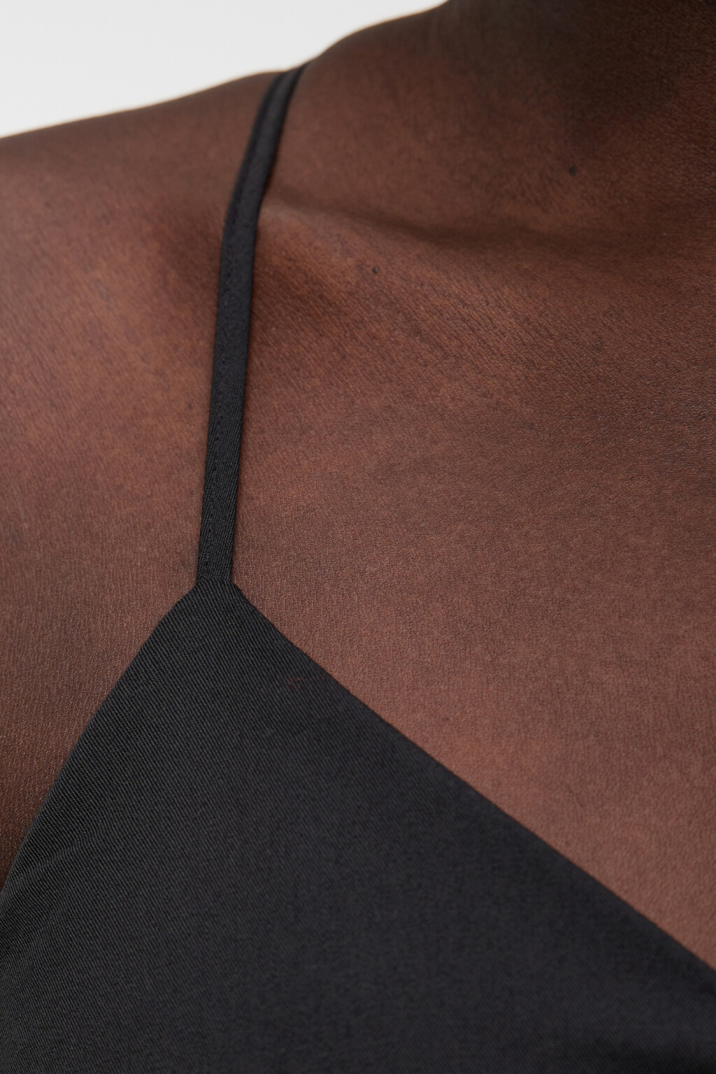 Сарафан миди хлопковый с открытой спиной и шнуровкой - цвет черный - 5