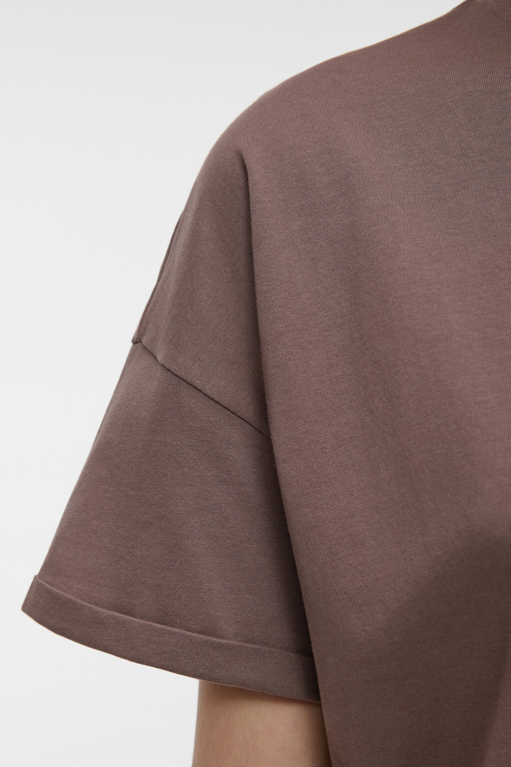 Футболка oversize хлопковая с принтом и надписью - цвет бежевый - 5