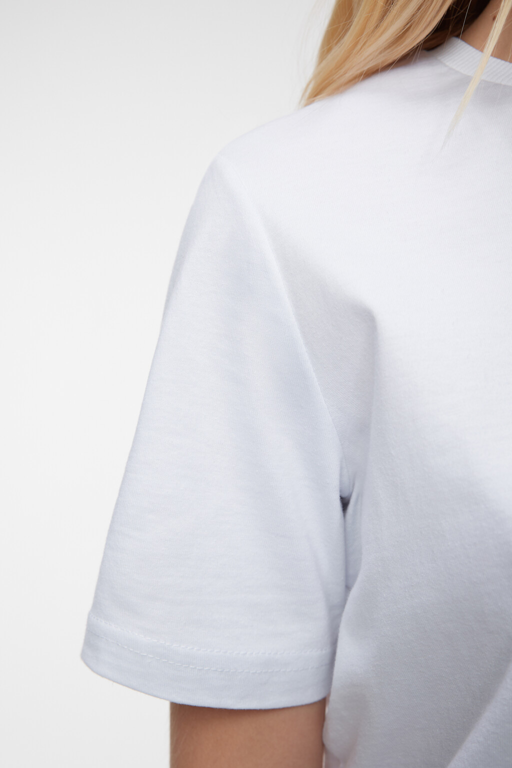 Футболка прямая хлопковая с милым принтом - цвет бежевый - 7