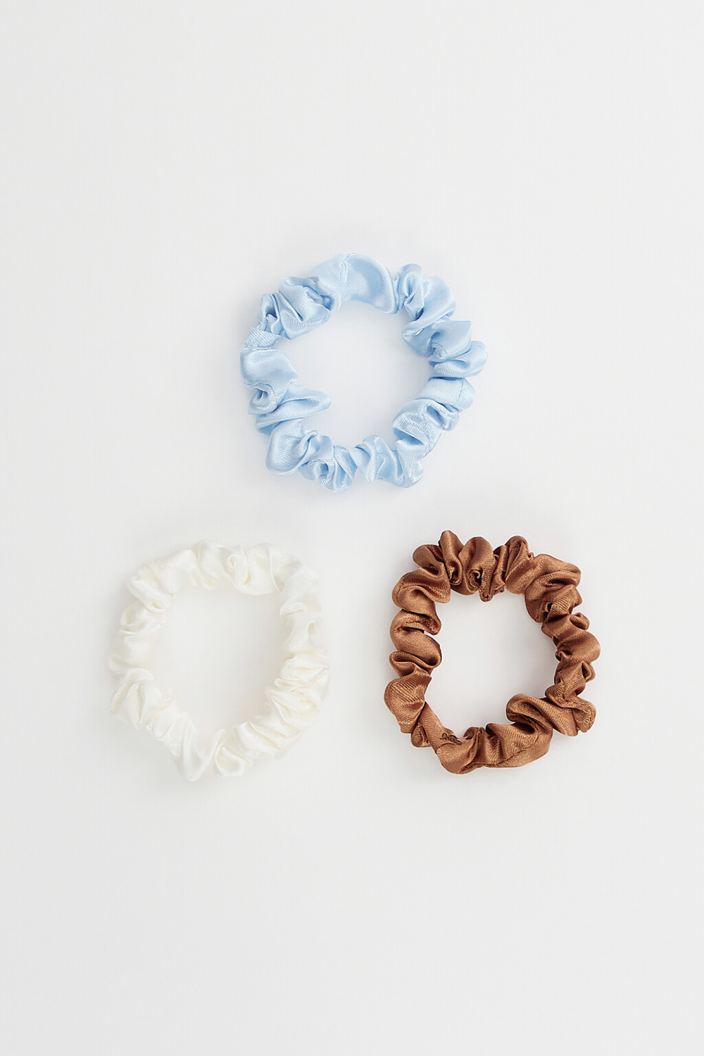 набор резинок для волос женский - цвет белый - 1