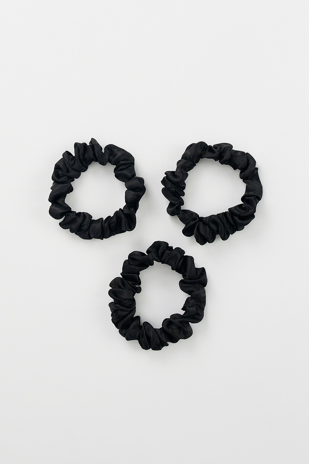 набор резинок для волос женский - цвет черный - 1