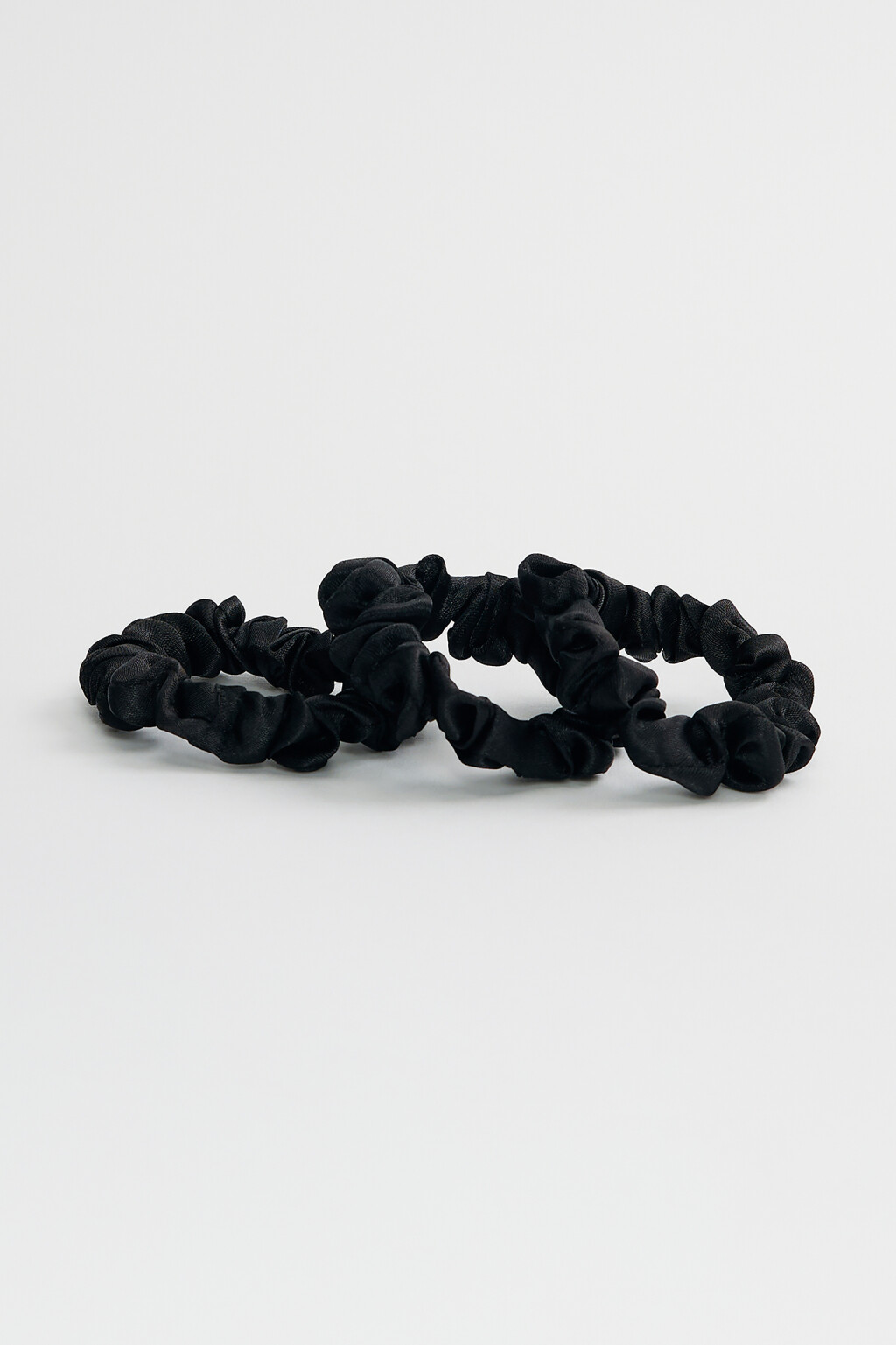 набор резинок для волос женский - цвет черный - 2