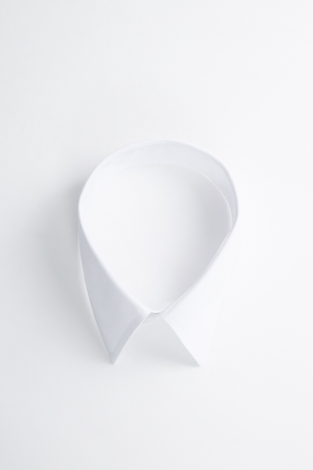 Воротник хлопковый съемный классической формы - цвет белый - 6