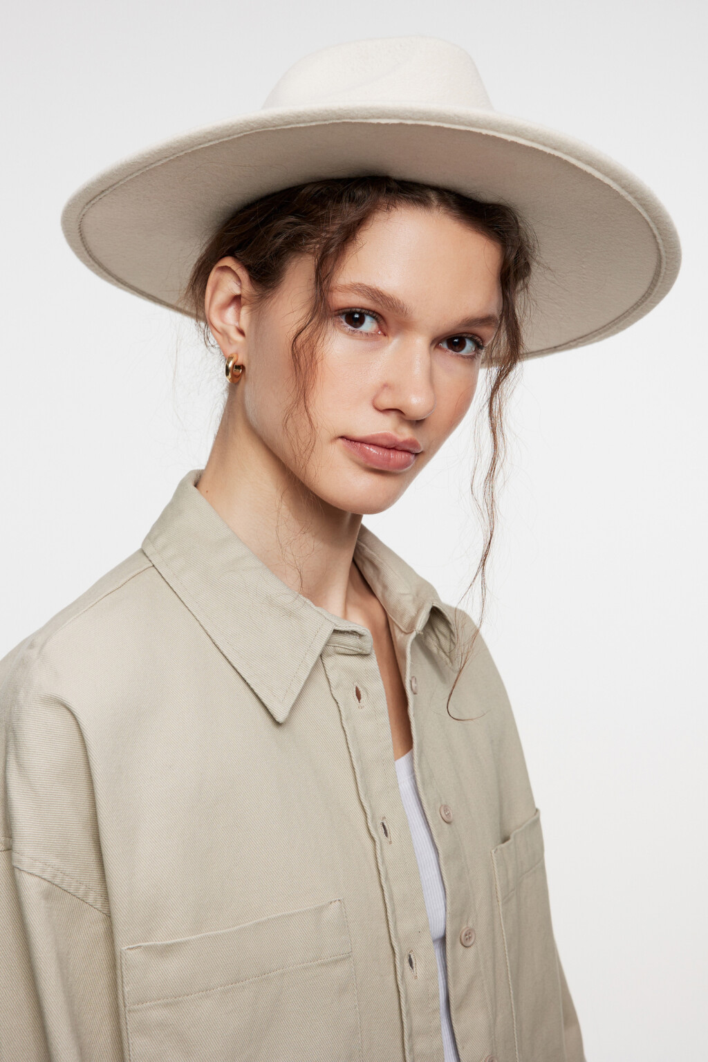 шляпа женская - цвет бежевый - 1