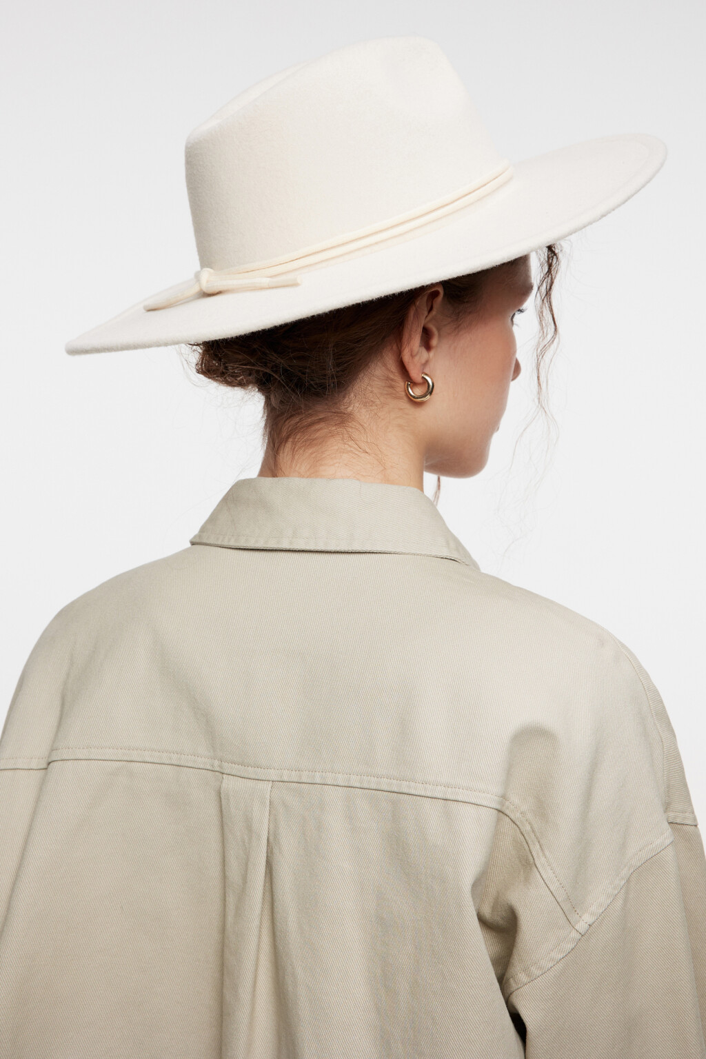 шляпа женская - цвет бежевый - 3