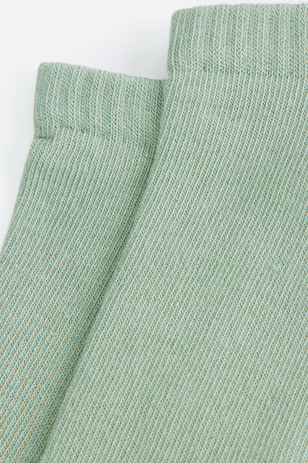 Носки-подследники хлопковые однотонные - цвет зеленый - 2