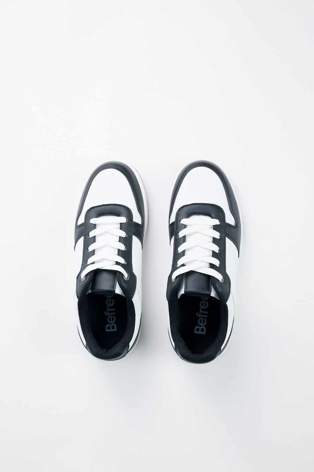 Кеды низкие на плоской подошве - цвет черный - 4