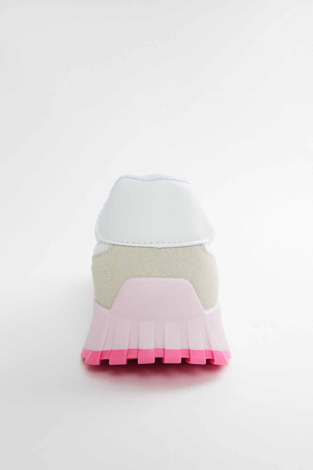 Кроссовки текстильные с декоративными вставками - цвет мультиколор - 3