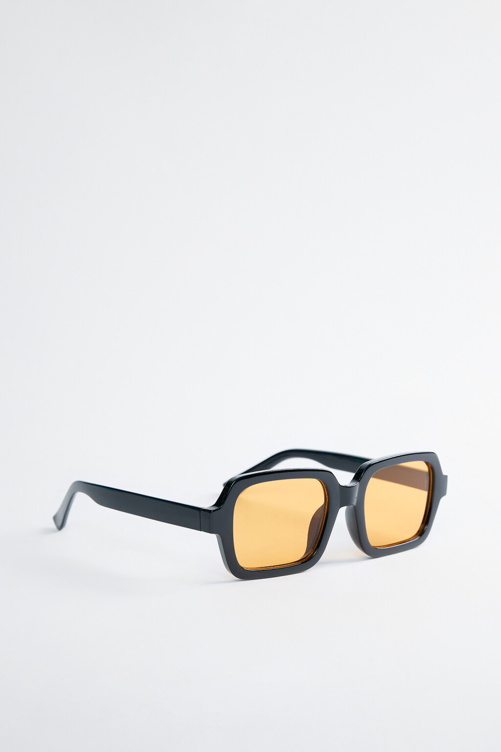 Очки солнцезащитные прямоугольные с цветными линзами - цвет оранжевый - 2