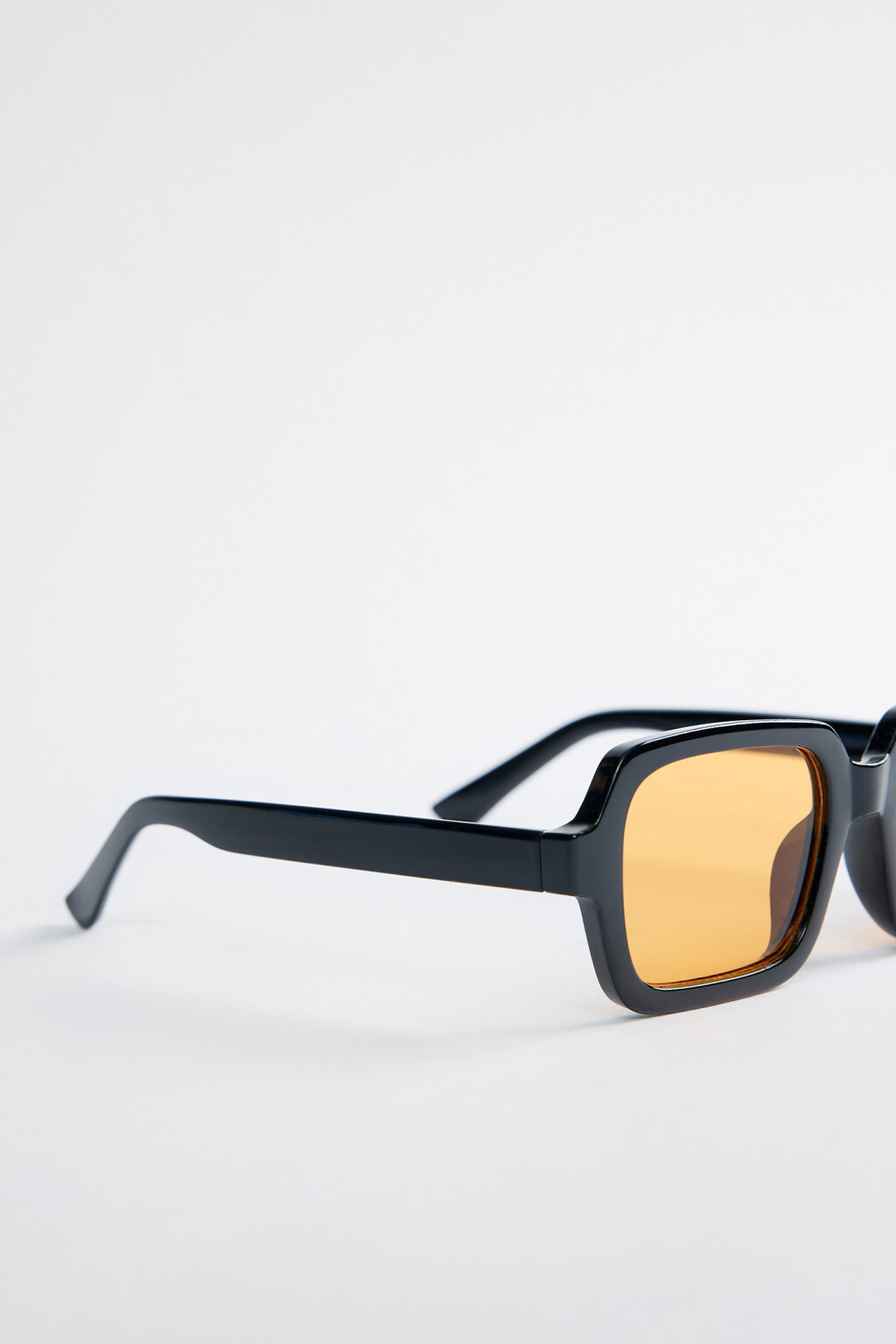 Очки солнцезащитные прямоугольные с цветными линзами - цвет оранжевый - 3