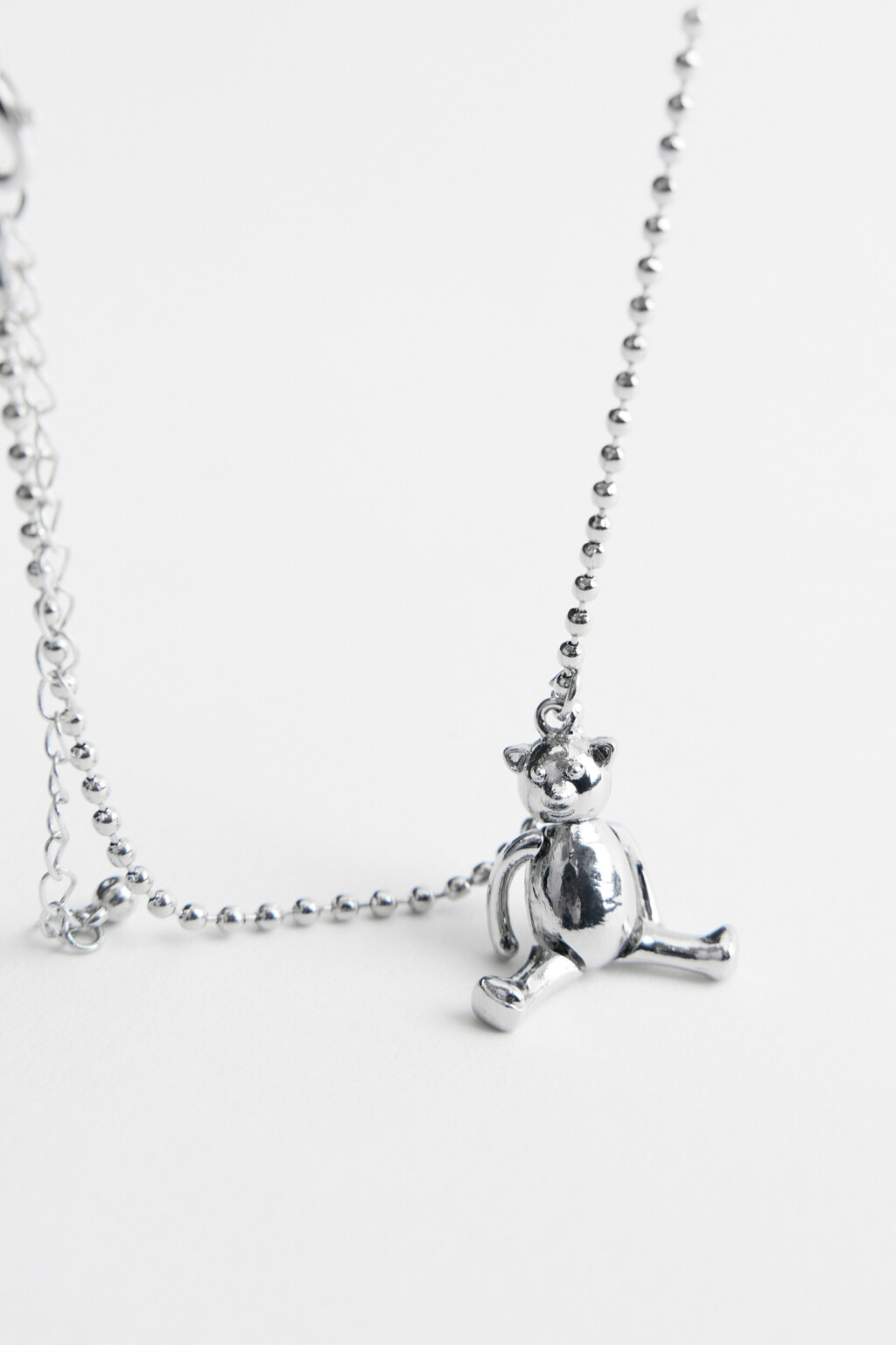 Шейное украшение женское - цвет серый - 3