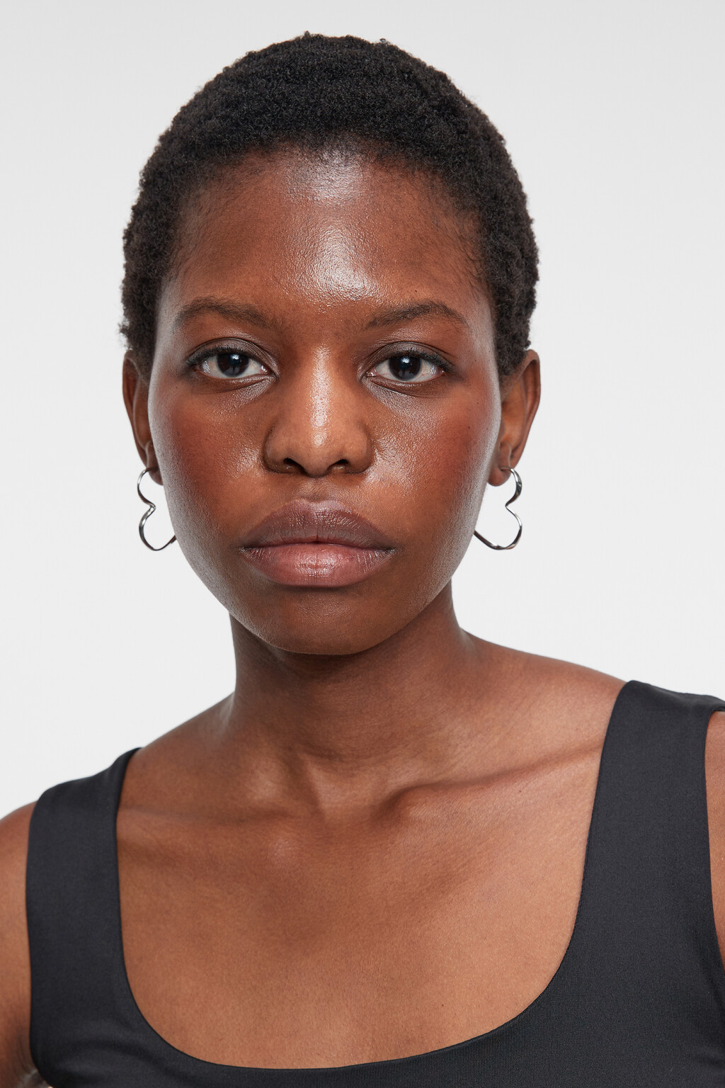 серьги женские - цвет серый - 4