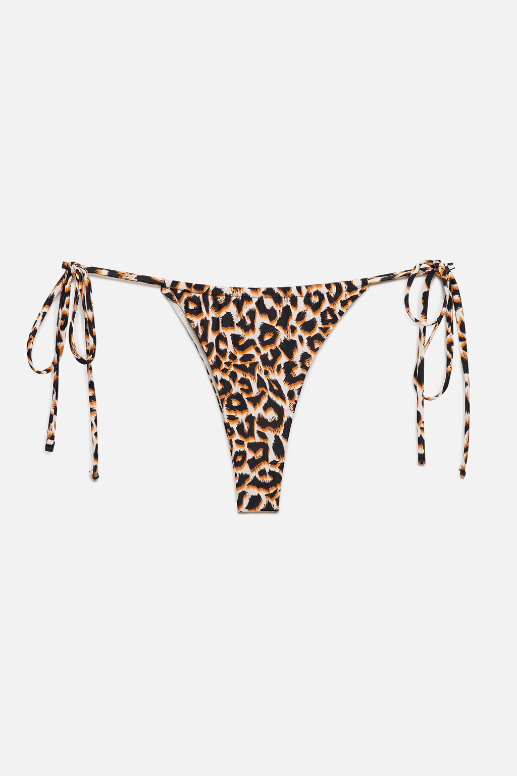 Трусики-танга купальные с завязками по бокам - цвет мультиколор - 4