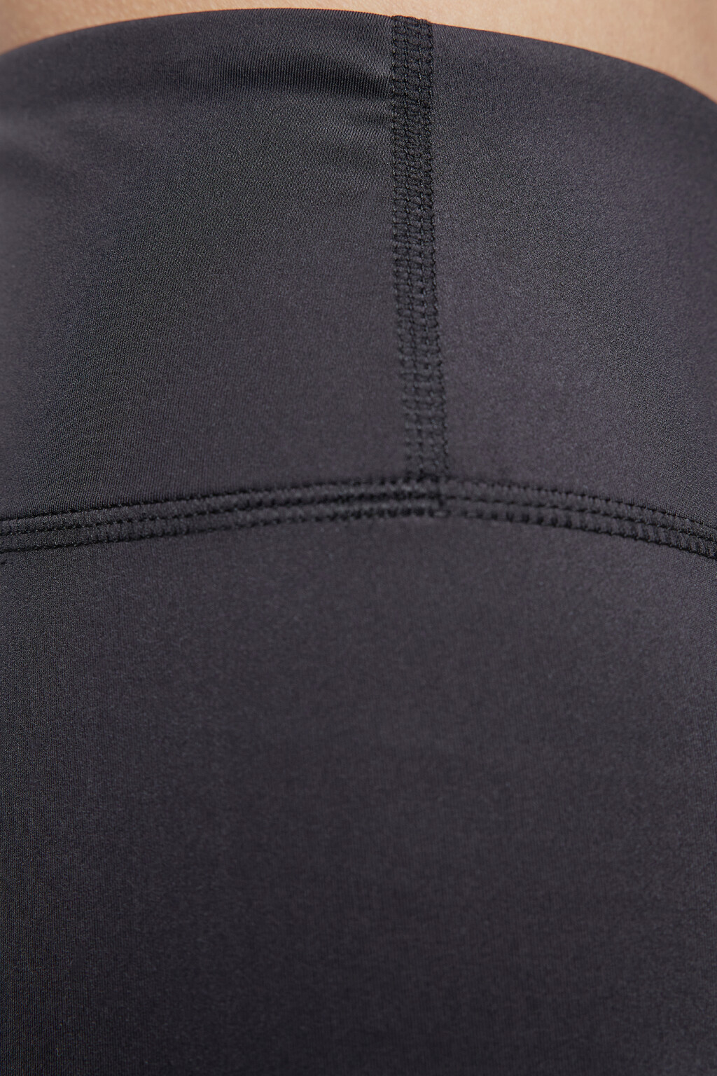 Шорты-велосипедки короткие спортивные с высокой посадкой - цвет черный - 5