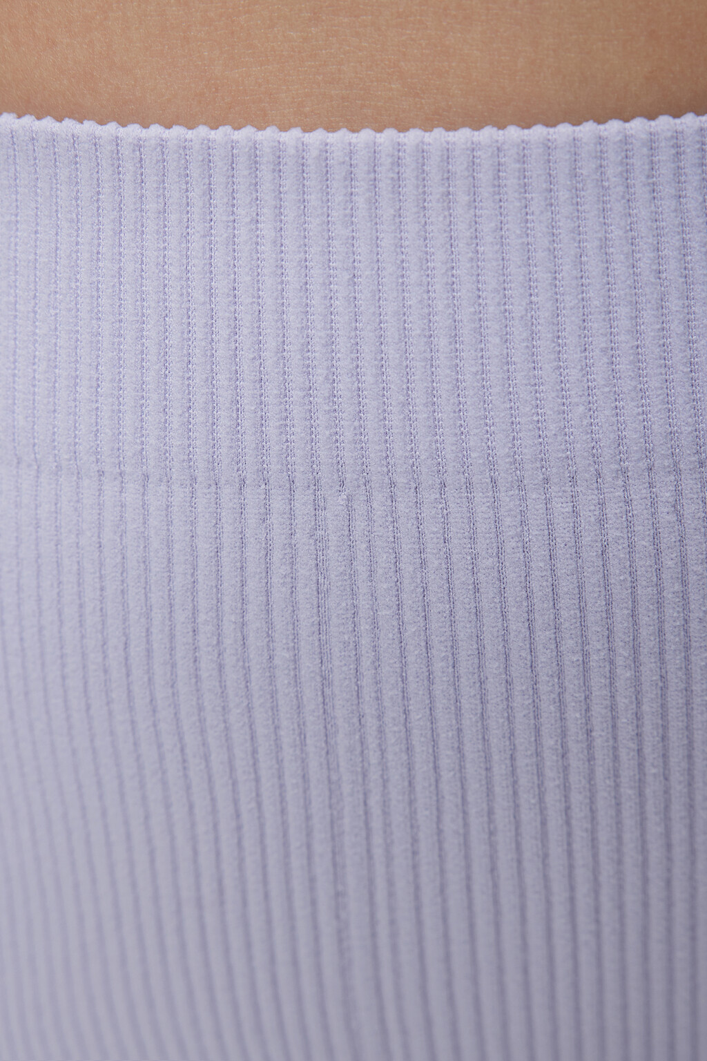 Шорты-велосипедки домашние с высокой посадкой - цвет сиреневый - 5