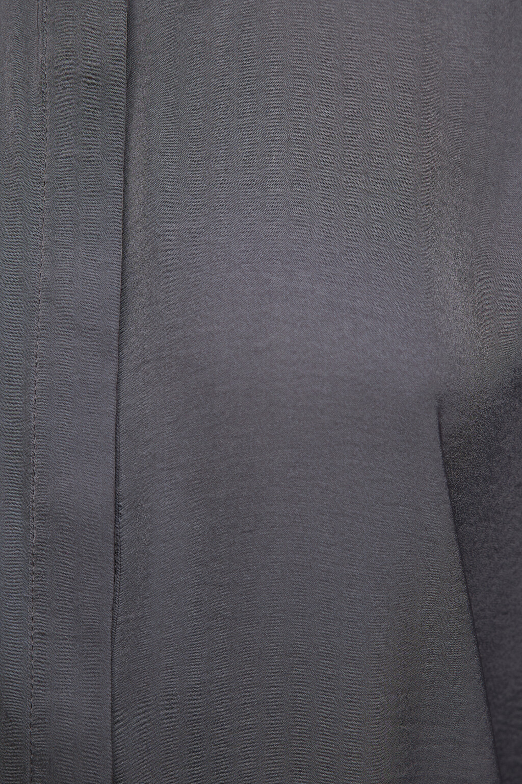 Блузка-рубашка oversize домашняя с длинными рукавами - цвет серый - 6