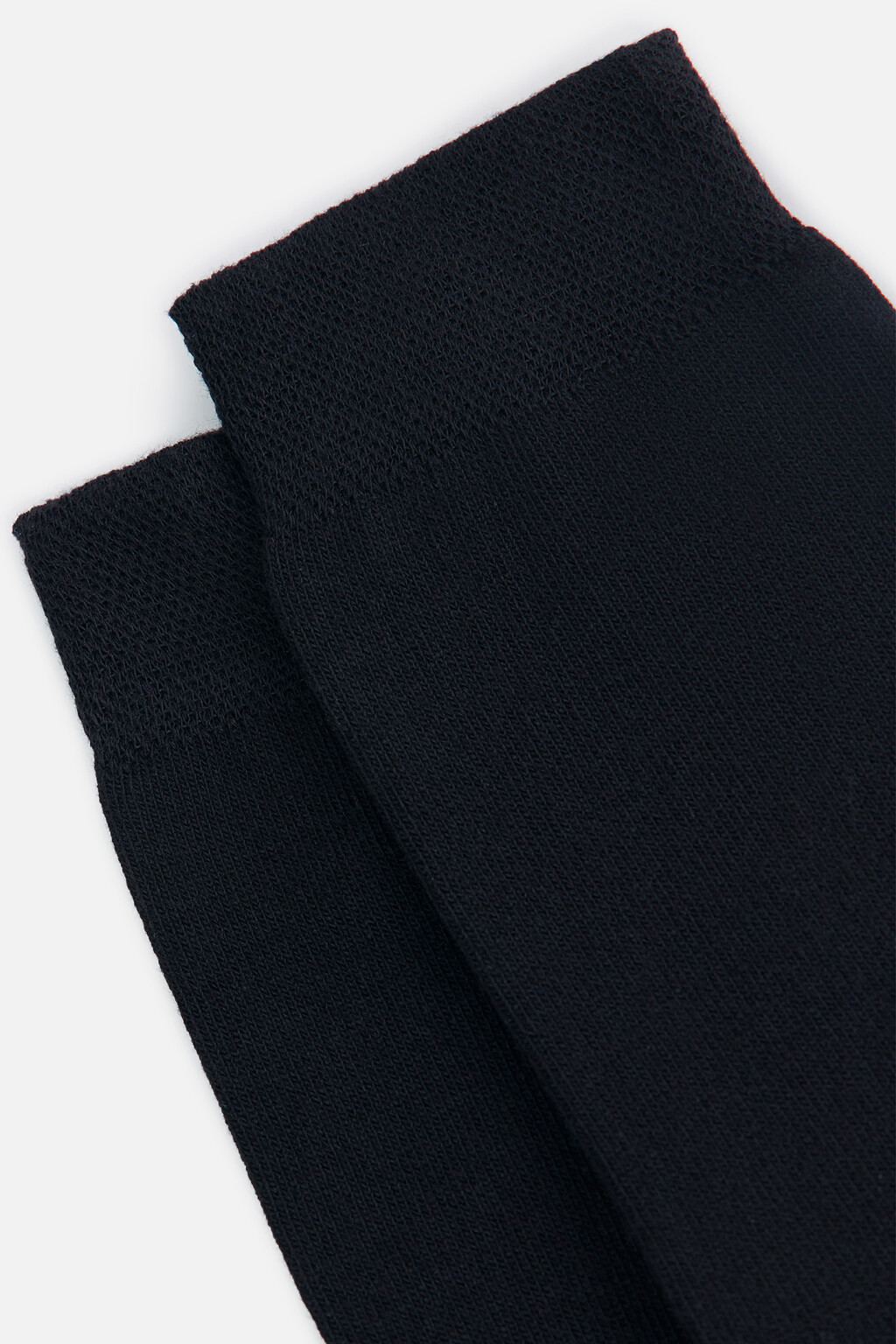 Носки высокие из тонкого хлопка - цвет серый - 2