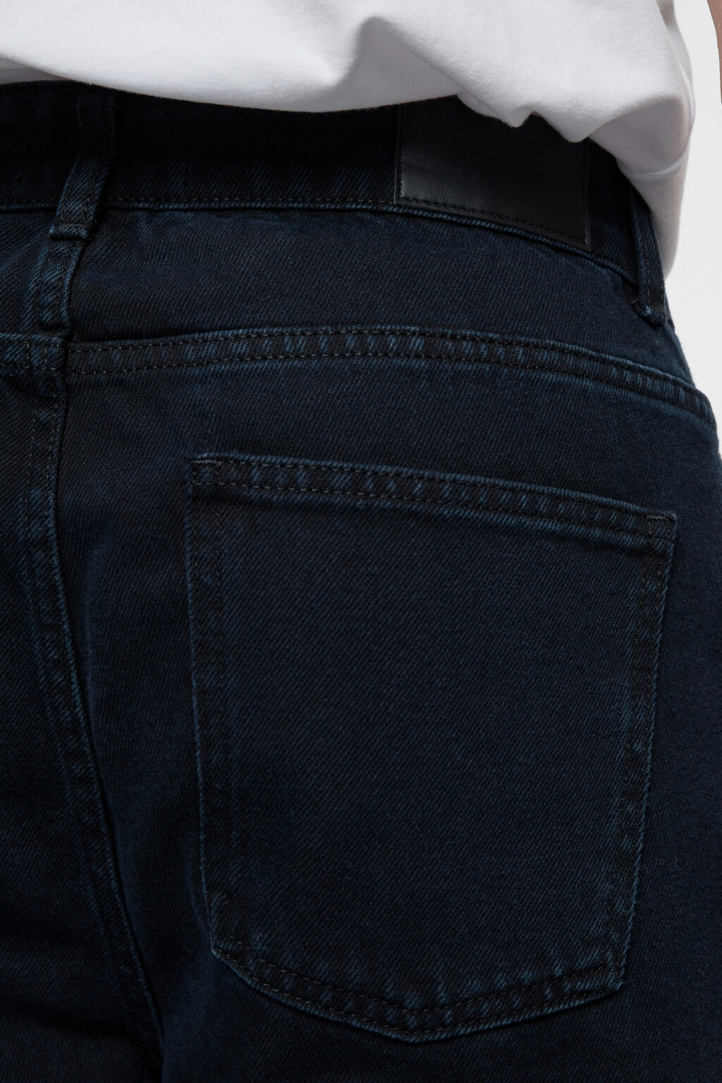 Джинсы straight прямые классические - цвет черный - 7