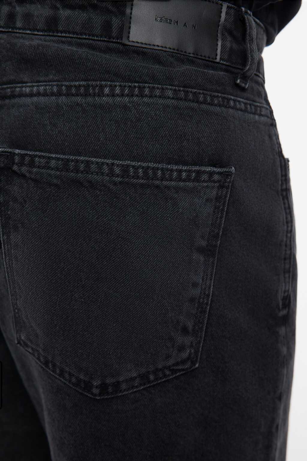 Шорты джинсовые прямые с обрезанными краями - цвет серый - 5