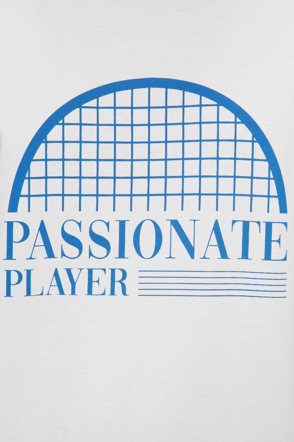 Футболка хлопковая прямая с принтом-надписью - цвет белый - 6