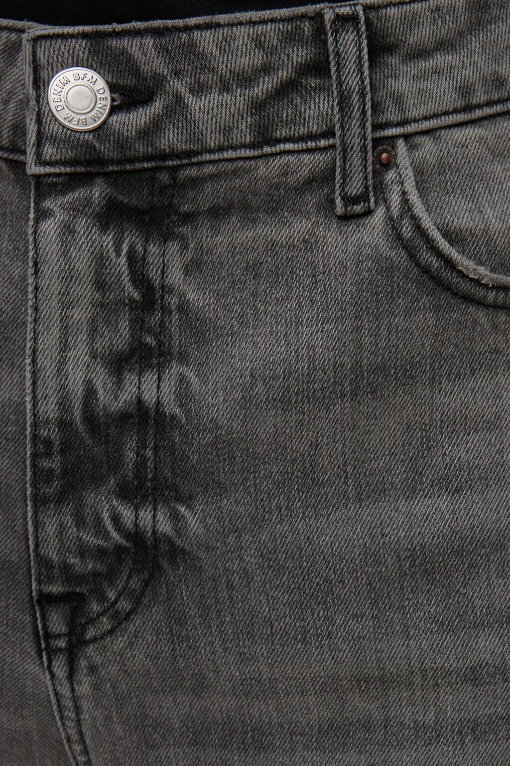 Джинсы relax fit зауженные со средней посадкой - цвет серый - 6