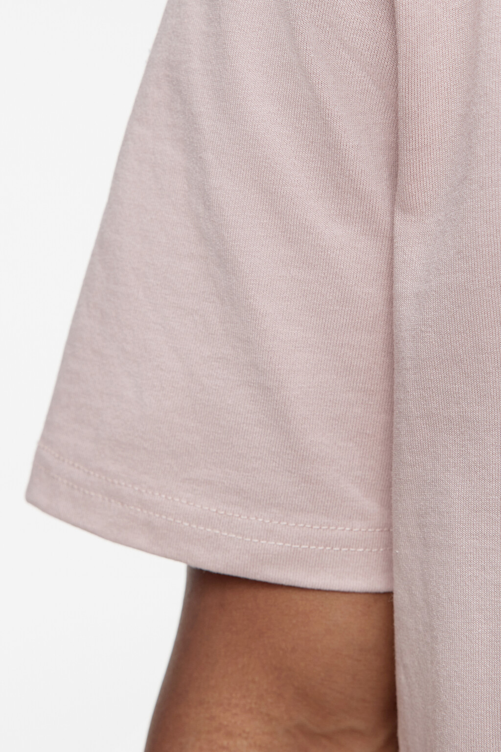 Футболка прямая хлопковая в базовых цветах - цвет розовый - 6